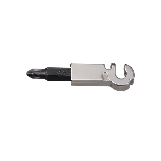 1/4" Bit Adapter- Short, 4 slots