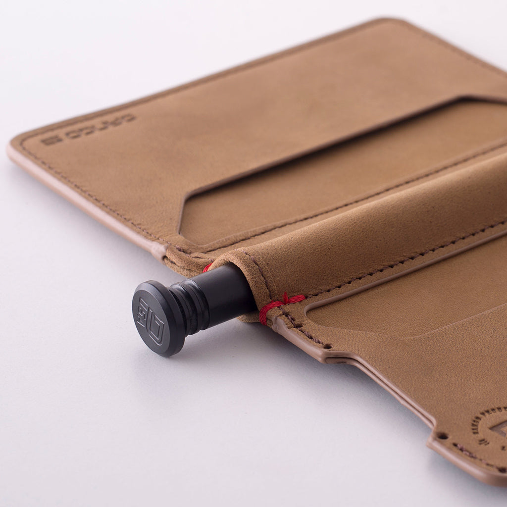 3 Pocket Bifold with Pen Cavity