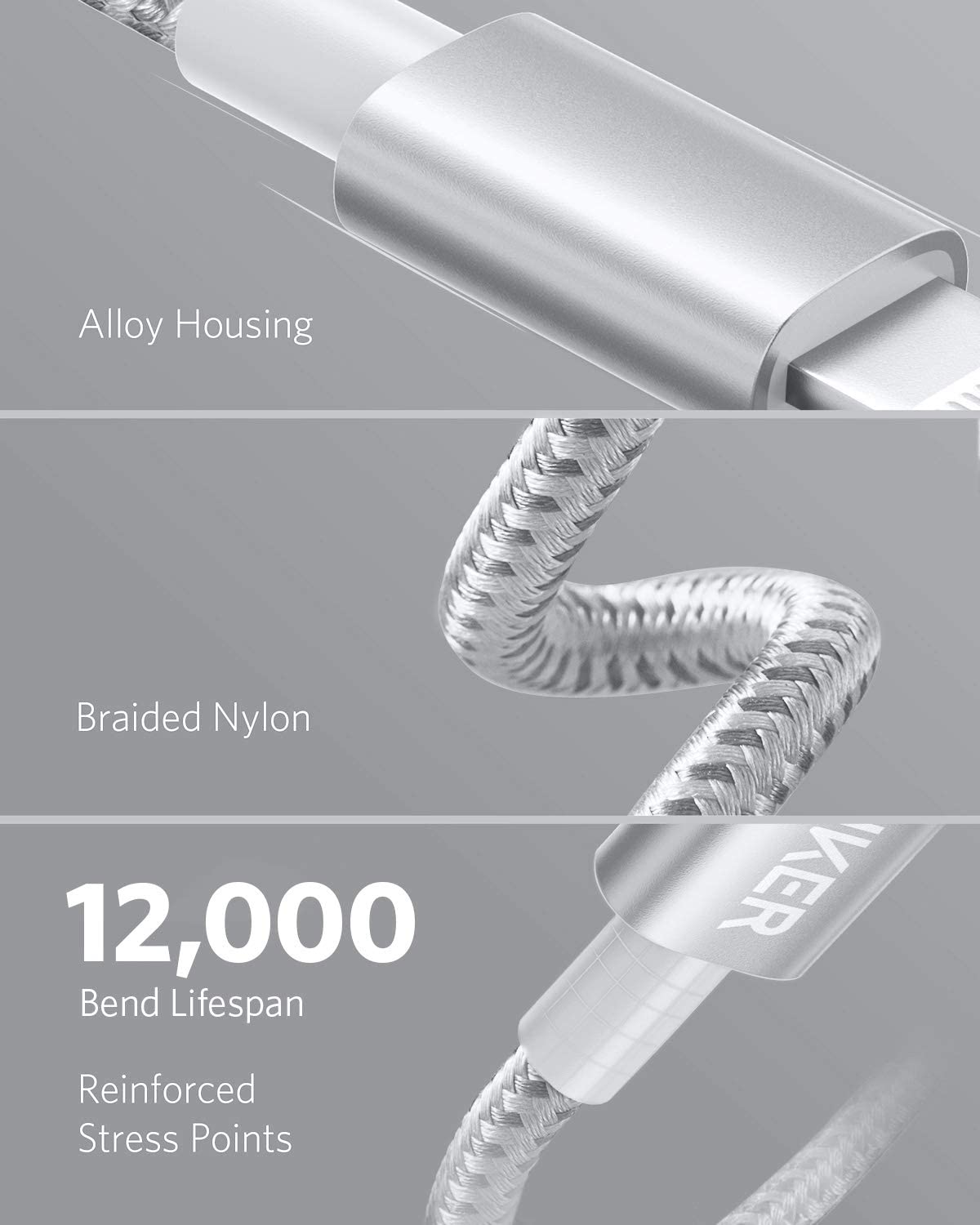 Anker 331 USB-C to Lightning Cable