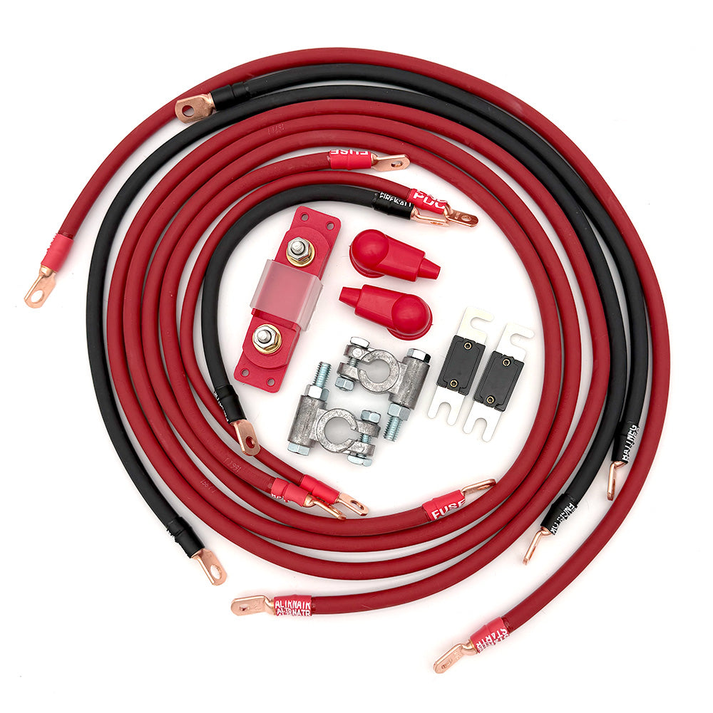Toyota 4Runner Big 7 Battery Cable Kit (Gen 1 - 1984-1989)