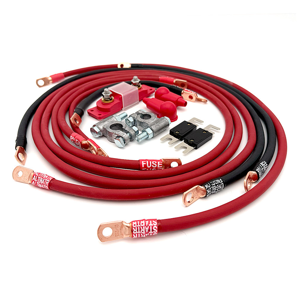 Toyota 4Runner Big 7 Battery Cable Kit (Gen 1 - 1984-1989)