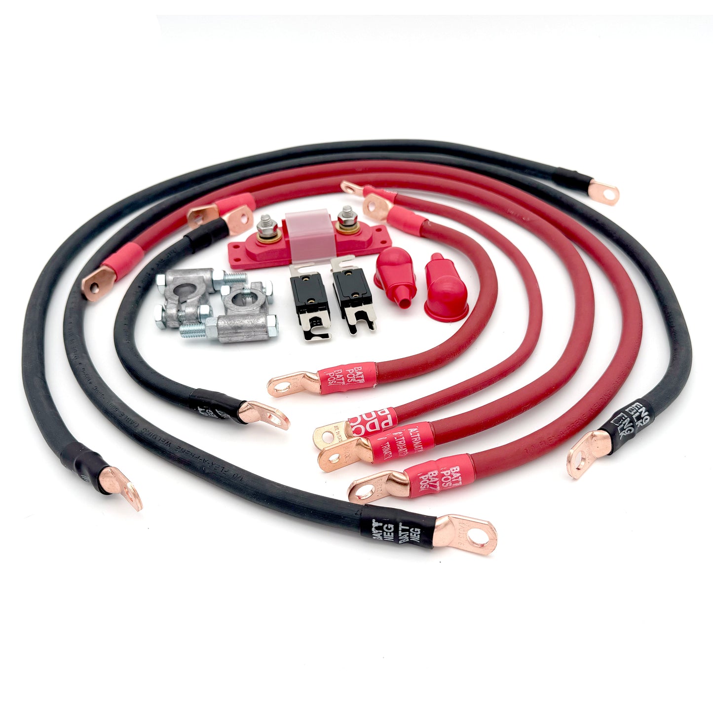 Toyota 4Runner Big 7 Battery Cable Kit (Gen 5 - 2010-2024)