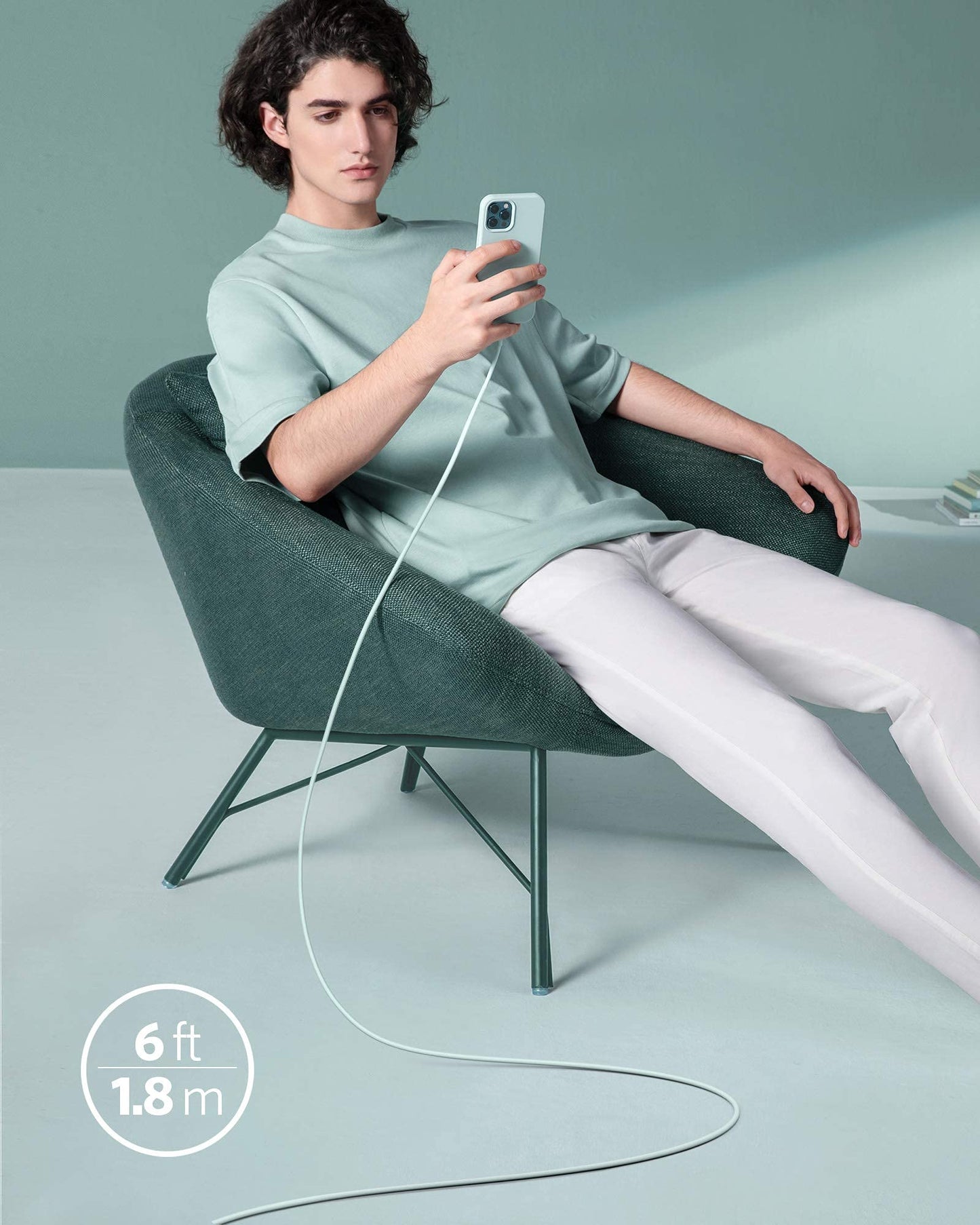 Anker 641 USB-C to Lightning Cable (Flow, Silicone)