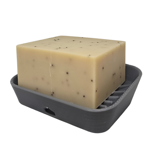 Tactical Soap Saver Soap Dish 1-Piece Gray
