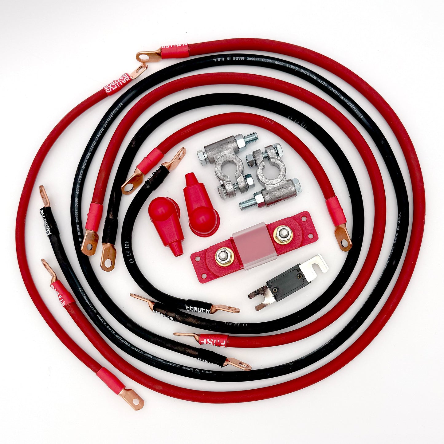 Toyota Tacoma Big 7 Battery Cable Kit (Gen 2 - 2005-2015)