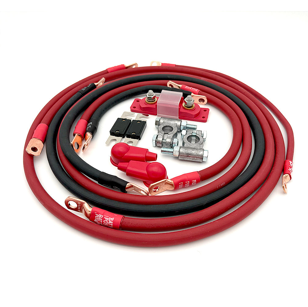 Toyota Sequoia Big 7 Battery Cable Kit (Gen 1 - 2001-2007)