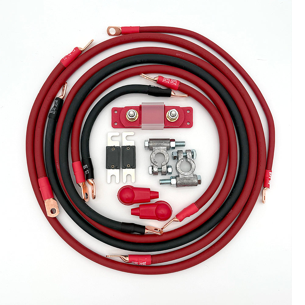 Toyota Tundra Big 7 Battery Cable Kit (Gen 1 - 2000-2006)