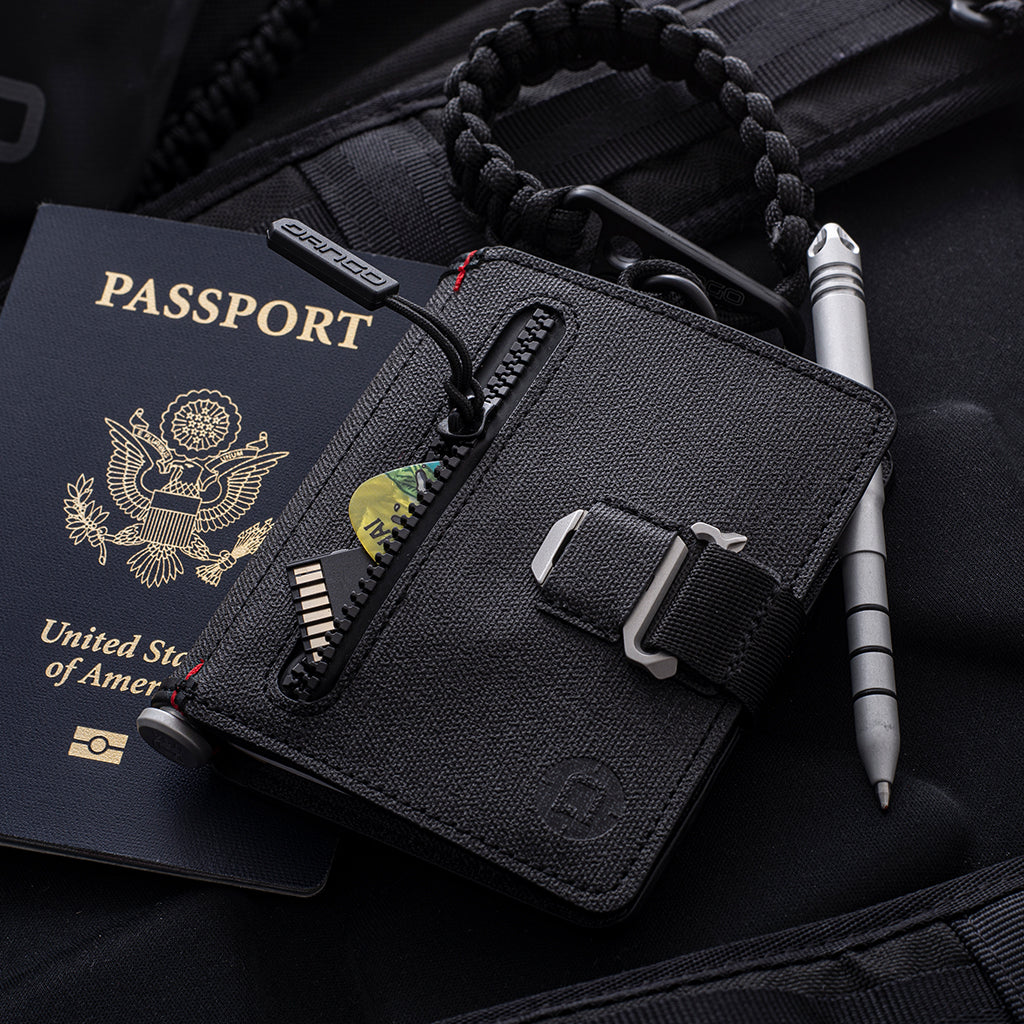 P01 Pioneer™ Travel Wallet with Pen & Notebook